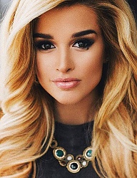 Fryzury Długie Na co dzień Kręcone Rozpuszczone Blond - 3145884