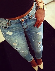 Moda Spodnie Jeansy - 2664364