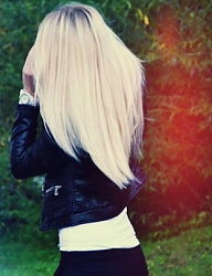 Fryzury Długie Na co dzień Proste Rozpuszczone Blond - 2438366