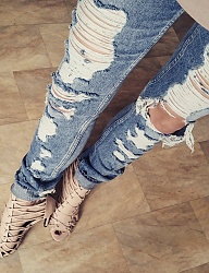 Moda Spodnie Jeansy - 3043882