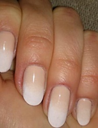 Paznokcie Naturalne Malowane farbkami - 3056331