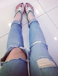 Moda Spodnie Jeansy - 1500857