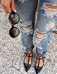 Moda Spodnie Jeansy - 2788833