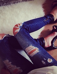 Moda Spodnie Jeansy - 2591277
