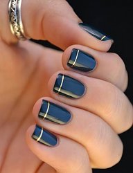 Paznokcie Naturalne French Kwadratowe - 2975925