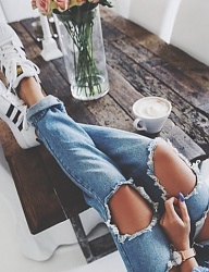 Moda Spodnie Jeansy - 3221689
