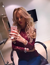 Fryzury Długie Na co dzień Kręcone Rozpuszczone Blond - 3099587