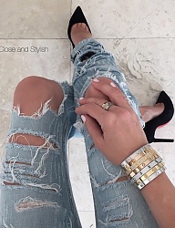 Moda Spodnie Jeansy - 3151832