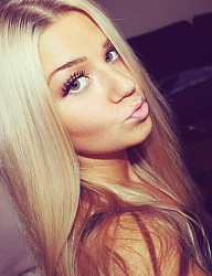 Fryzury Długie Na co dzień Proste Rozpuszczone Blond - 2035159
