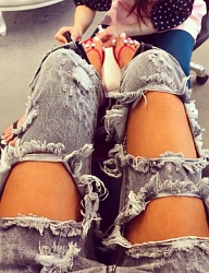 Moda Spodnie Jeansy - 2789043