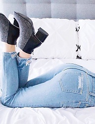 Moda Spodnie Jeansy - 3223631