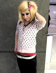 Fryzury Średnie Alternatywne EMO - 116158