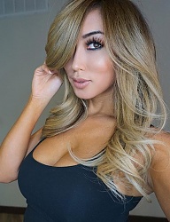 Fryzury Długie Na co dzień Proste Rozpuszczone Blond - 3056538