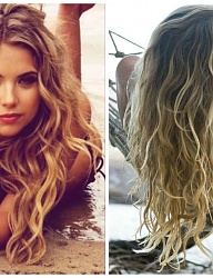 Fryzury Długie Na co dzień Kręcone Rozpuszczone Blond - 2977641