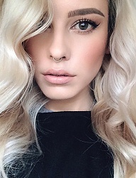Fryzury Długie Na co dzień Kręcone Rozpuszczone Blond - 2994483