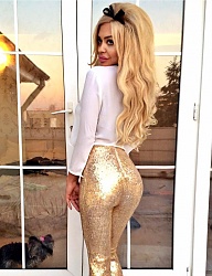 Fryzury Długie Na co dzień Kręcone Rozpuszczone Blond - 3094803