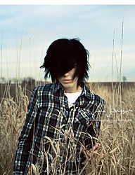 Fryzury Średnie Alternatywne EMO - 29643