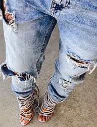 Moda Spodnie Jeansy - 2786762