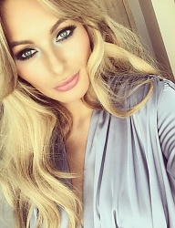 Fryzury Długie Na co dzień Kręcone Rozpuszczone Blond - 3040715