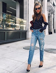 Moda Spodnie Jeansy - 3204470