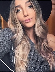 Fryzury Długie Na co dzień Kręcone Rozpuszczone Blond - 3094581