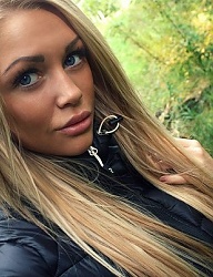 Fryzury Długie Na co dzień Proste Rozpuszczone Blond - 2345665