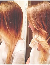 Fryzury Długie Na co dzień Proste Rozpuszczone Blond - 2434159