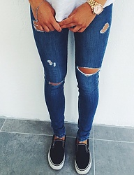 Moda Spodnie Jeansy - 2814694