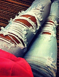 Moda Spodnie Jeansy - 1526258