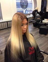 Fryzury Długie Na co dzień Proste Rozpuszczone Blond - 3033013
