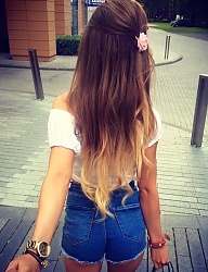 Fryzury Długie Na co dzień Kręcone Rozpuszczone Blond - 3051943
