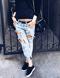 Moda Spodnie Jeansy - 2808051