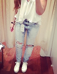 Moda Spodnie Jeansy - 2653615
