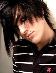 Fryzury Średnie Alternatywne EMO - 231060
