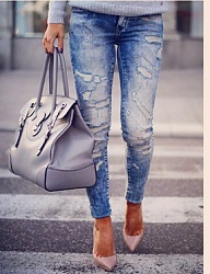 Moda Spodnie Jeansy - 2883577