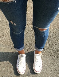Moda Spodnie Jeansy - 2816941