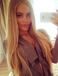 Fryzury Długie Na co dzień Proste Rozpuszczone Blond - 3009873