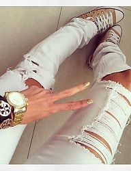 Moda Spodnie Jeansy - 2622398