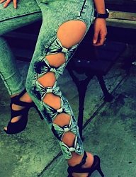 Moda Spodnie Jeansy - 1242859