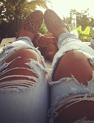 Moda Spodnie Jeansy - 1470973