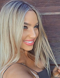 Fryzury Długie Na co dzień Proste Rozpuszczone Blond - 3084141