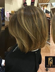 Fryzury Średnie Na co dzień Proste Rozpuszczone Blond - 3126871