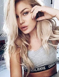 Fryzury Długie Na co dzień Kręcone Rozpuszczone Blond - 3053586