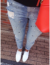 Moda Spodnie Jeansy - 2809277