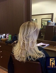 Fryzury Długie Na co dzień Proste Rozpuszczone Blond - 2979396