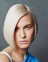 Fryzury Krótkie Na co dzień Proste Rozpuszczone Blond - 3236306