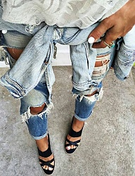 Moda Spodnie Jeansy - 3044682