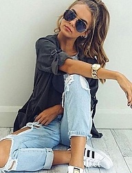 Moda Spodnie Jeansy - 3216050