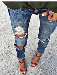 Moda Spodnie Jeansy - 3221540