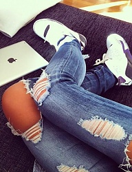 Moda Spodnie Jeansy - 1515788